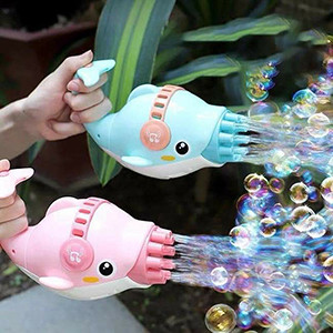Dolphin bubble gun toy