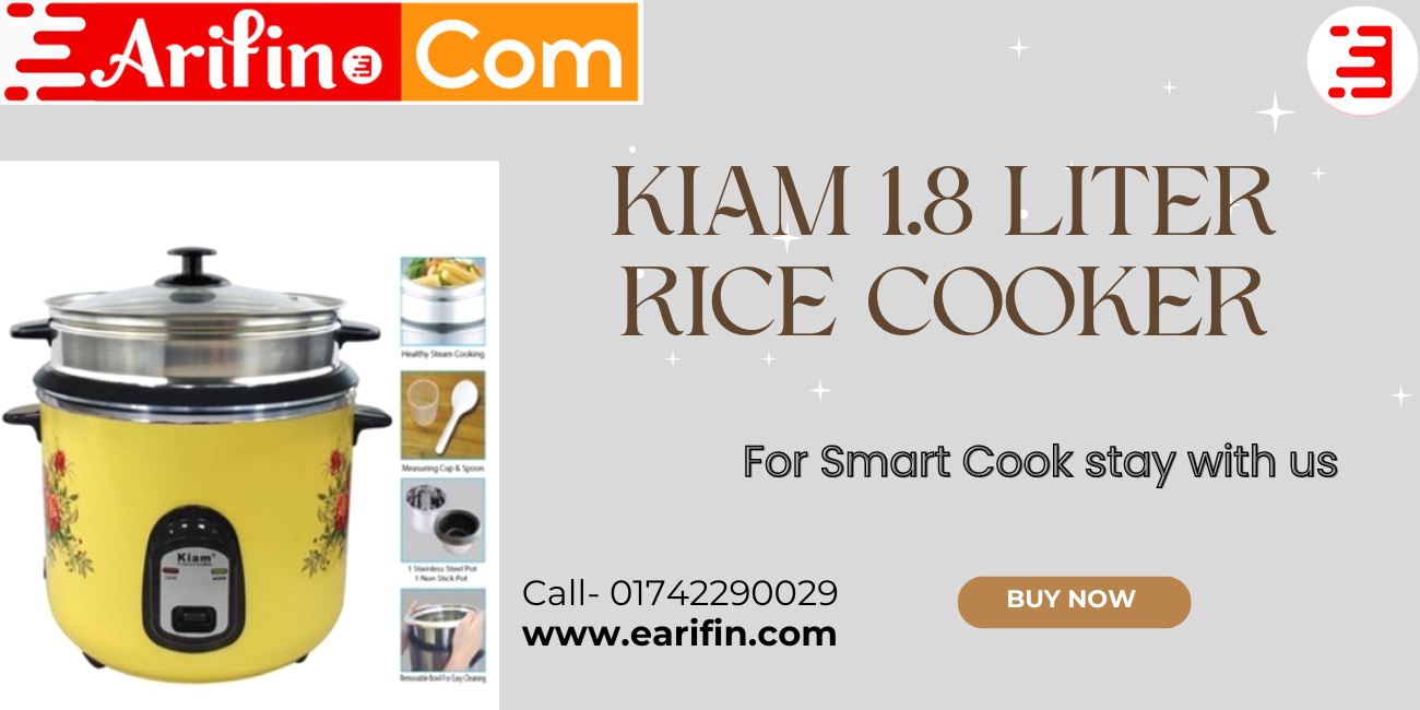 kiam rice cooker 1.8 price in Bangladesh 2023