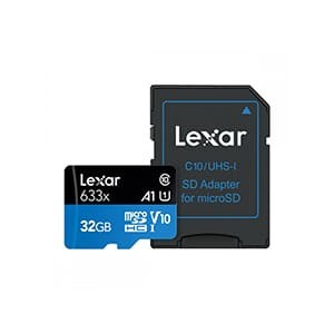 LEXAR 32GB MICRO SDXC MEMORY CARD