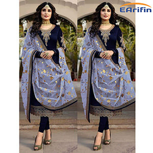 Stylish Indian soft georgette three piece