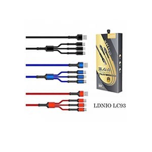 3 in 1 Fast charging data & charging cable | LDNIO LC-93