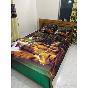 Double size bed sheet set (D-15)