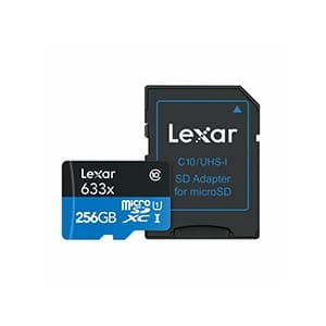 LEXAR 256GB MICRO SD CARD