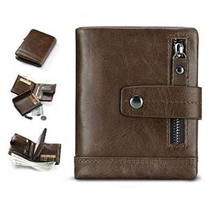 Kavi's leather wallet for men