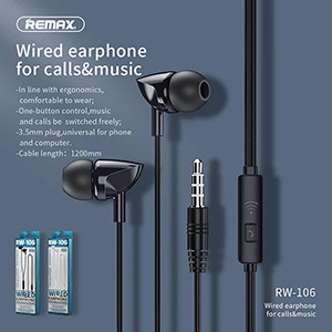 Remax RW 106 Earphone