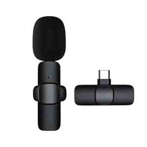 K8 Wireless Professional Lapel Lavalier Portable Microphone For Android Type C