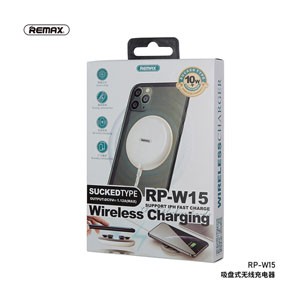 Original Wireless Charger | REMAX RP-W15 Fast Charging Wireless Charging Pad