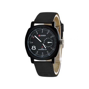 Curren Artificial Leather Wrist Watch For Men
