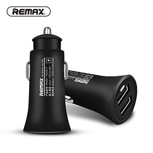 REMAX RCC217 Rocket Car Charger Set | 2.4A With 3 in 1 Cable