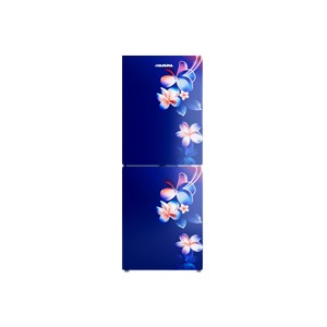 Jamuna JE2-F8JF-GLOSSY SHINING DEEP BLUE FLOWER Fridge