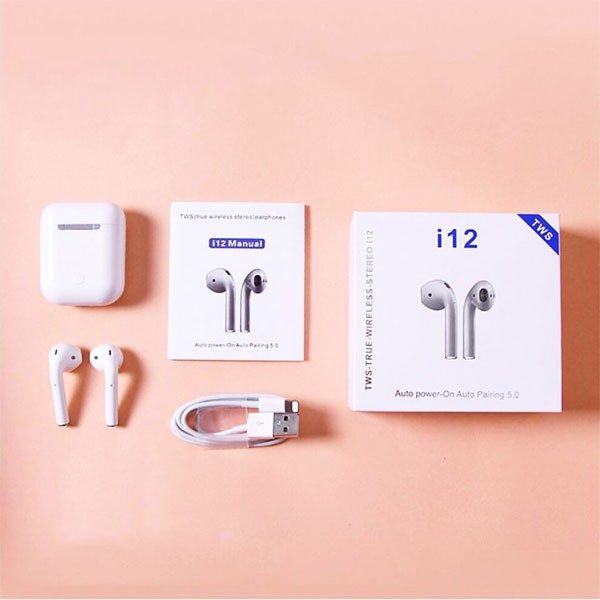 i12 TWS Bluetooth 5.0 Earbuds Price in BD Earifin