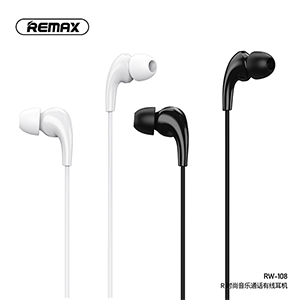Remax RW108 Wired Earphone