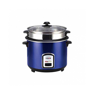 Vision Rice Cooker RC- 1.8 L 40-06 SS Blue (Double Pot)