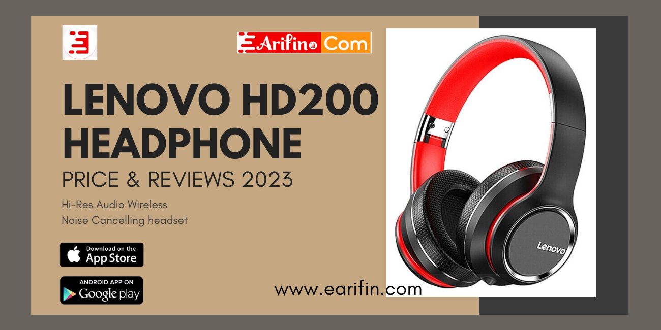 Lenovo HD 200 Headphone - Reviews & Prices In Bangladesh 2023