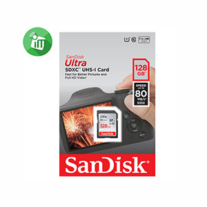 SanDisk Ultra 128GB SDXC Memory Card