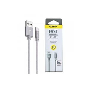 AWEI CL-10 30CM Micro USB fast charging data cable