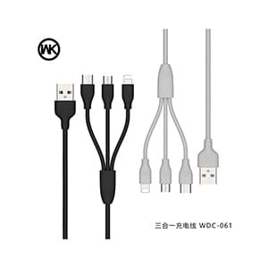 WK WDC-061 high speed data cable 1M | 3 in 1