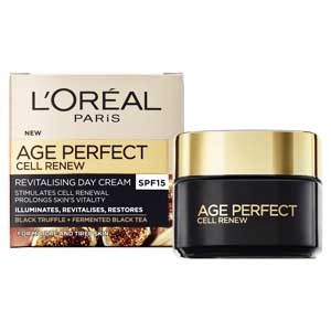 L'Oreal Paris Age Perfect Cell Renew Revitalising Day Cream SPF 15 50ml