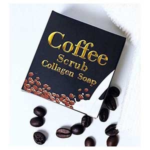 Coffee Scrub Collagen Soap- 65gm