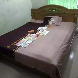 Double size bed sheet set (D-44)