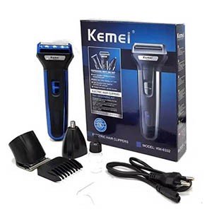Kemei KM-6330 3 in 1 Hair & Beard Trimmer
