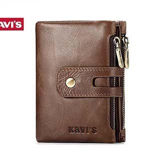 Kavi's leather wallet for men