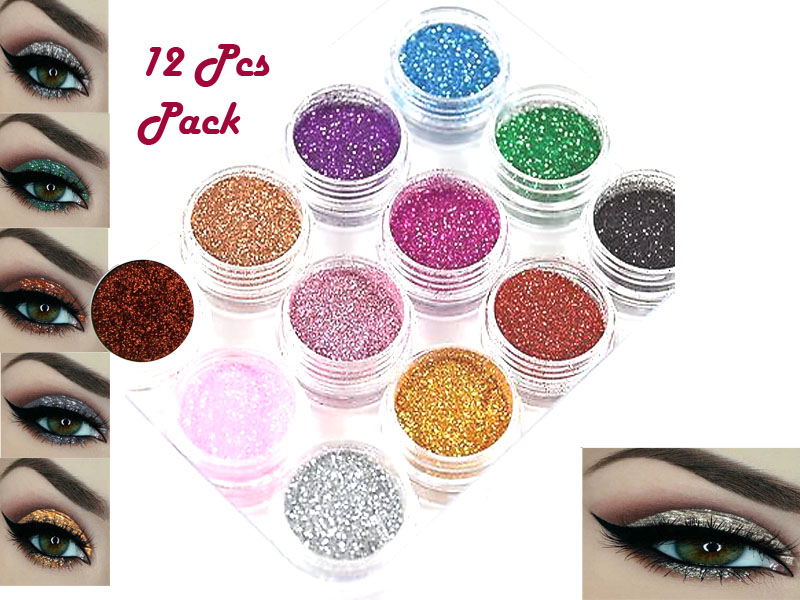 ArmSun Beauty Eyeshadow Glitter 12pcs set