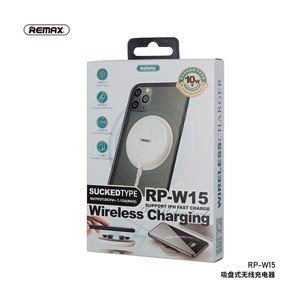 Original Wireless Charger | REMAX RP-W15 Fast Charging Wireless Charging Pad