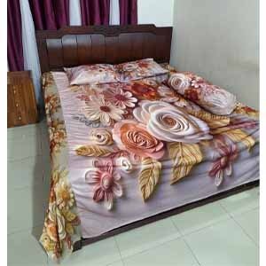 3D Design Bed Sheet